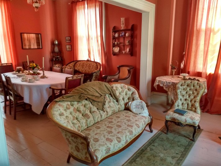 Becoming a Heritage Detective: Identifying Historic Wallpapers in the Mann House (1861)